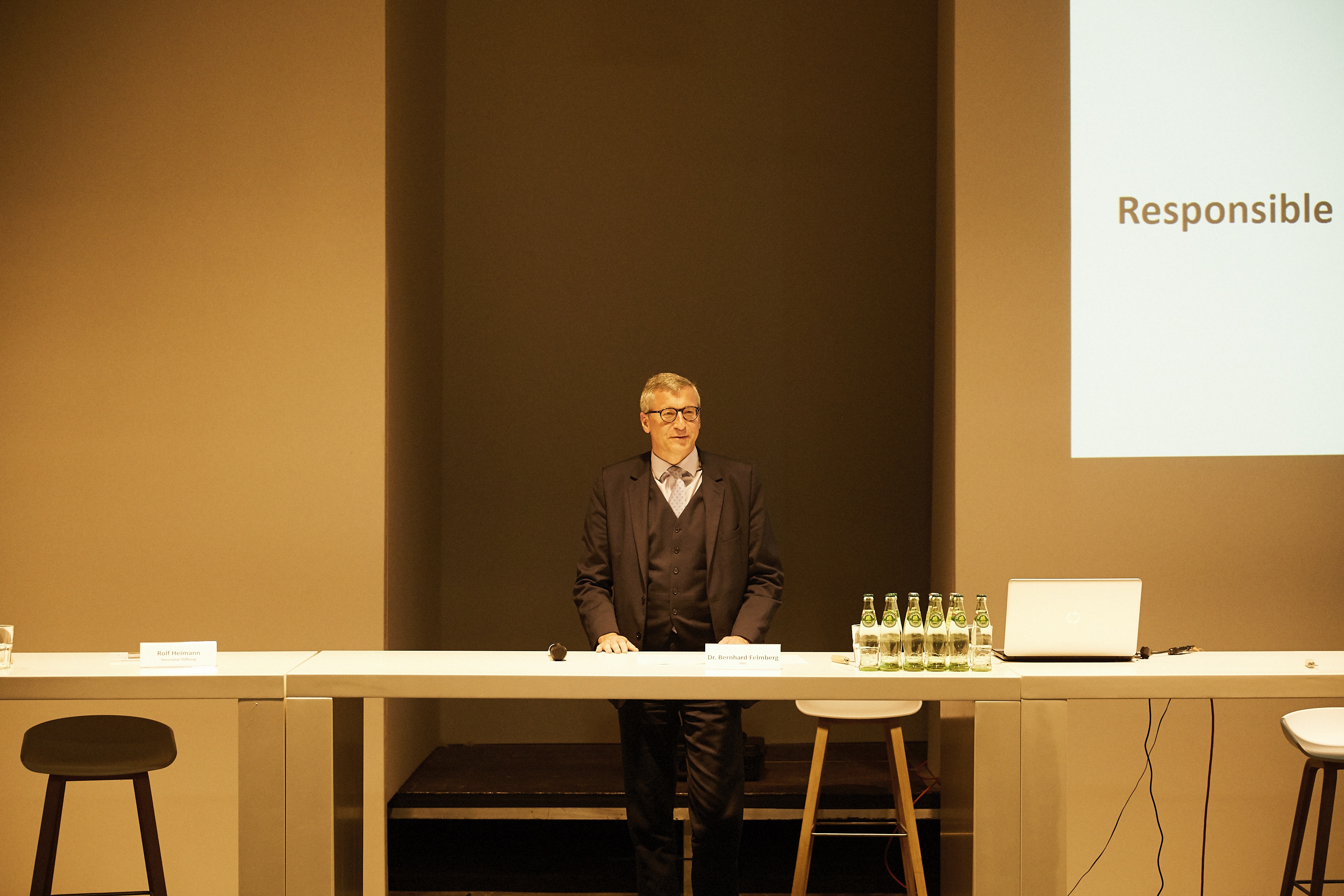 Ministerialdirigent Dr. Bernhard Felmberg auf der Ethical Fashion Show 2016 2.0 in Berlin